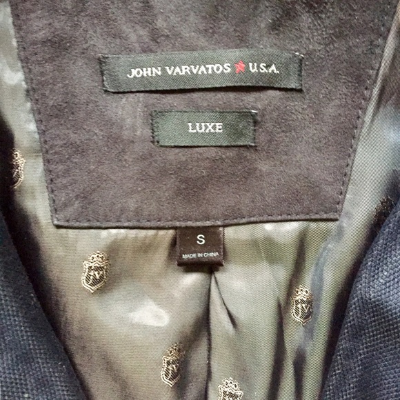 {SOLD} James Bond John Varvatos Suede Jacket - Picture 9 of 15